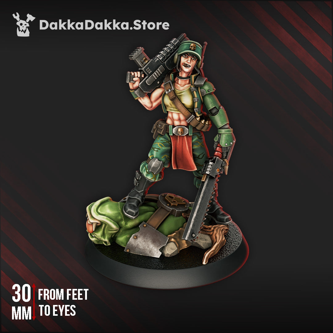 The Ork Slayers Commander | Regius Guard