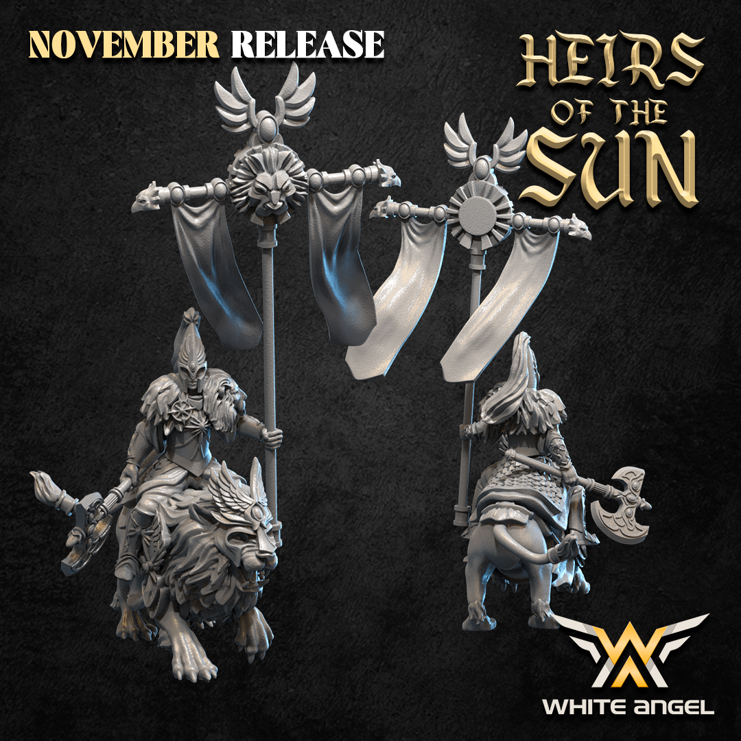 Elite Lions | Heirs of the Sun | White Angel Miniatures