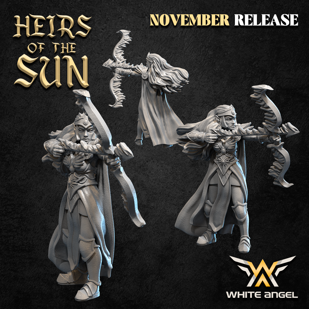 Sisters of the High Kingdom | Heirs of the Sun | White Angel Miniatures