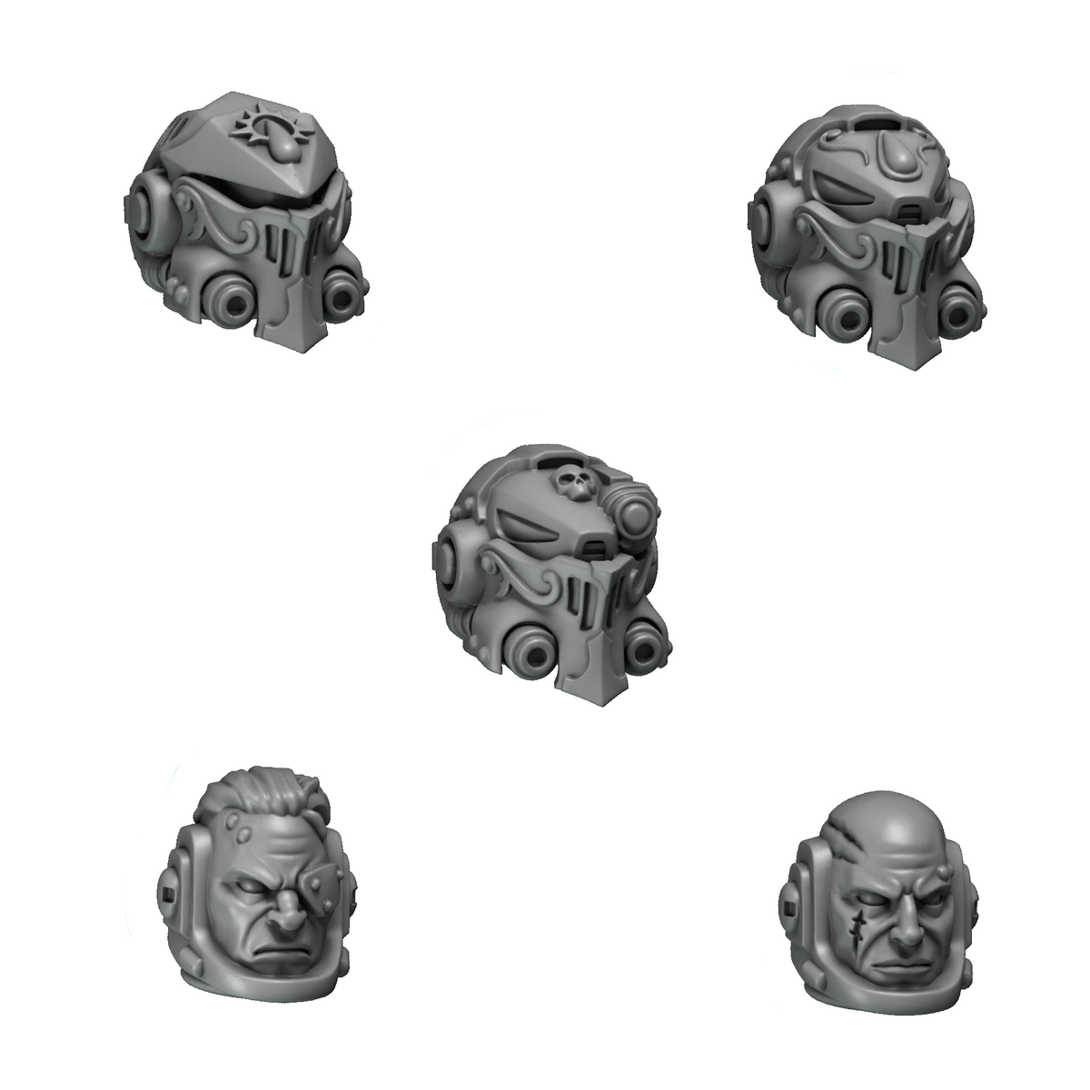 Crimson Lords Big Heads