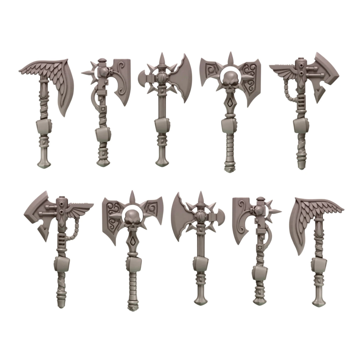 Crimson Lords Axes