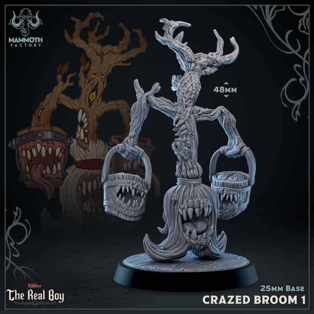 Crazed Broom 1 - The Real Boy