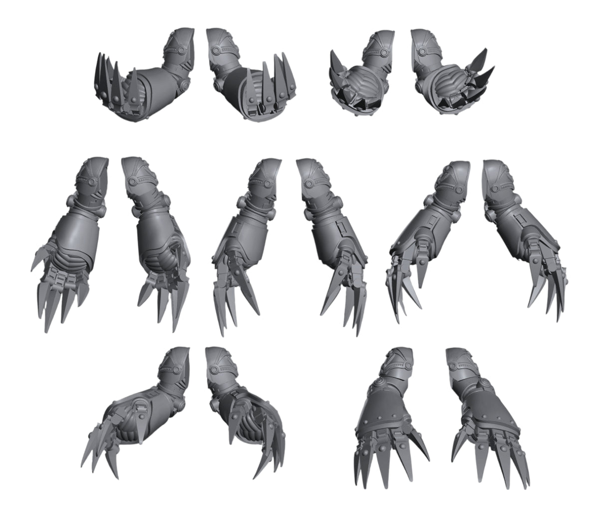 Crow Guard Lightning Claws