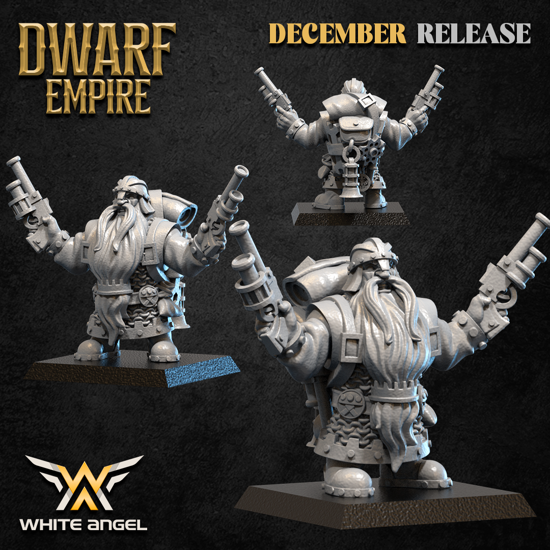 Engineer | Dwarf Empire | White Angel Miniatures