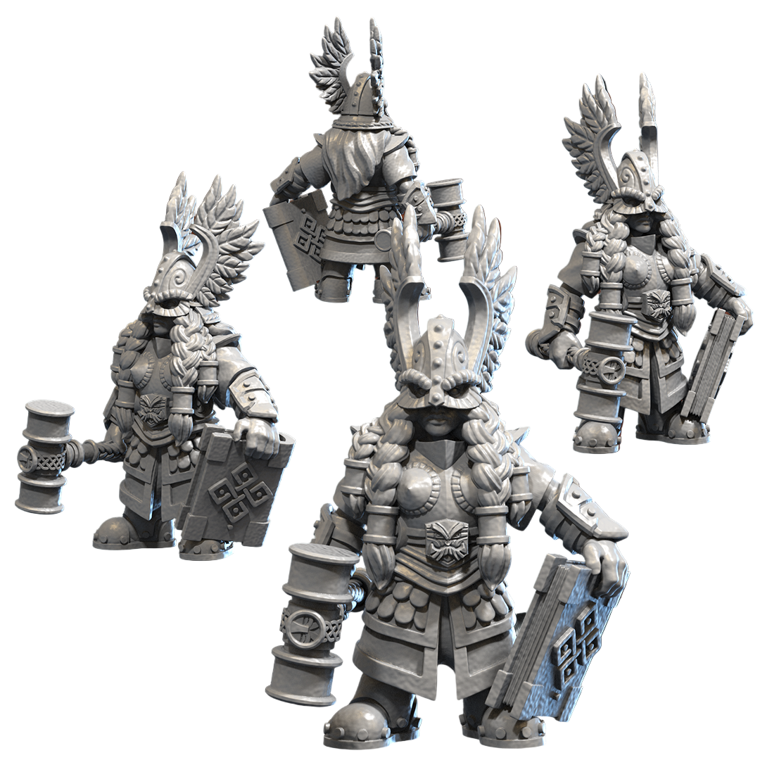 Mother of the Dwarf Empire | Dwarf Empire | White Angel Miniatures