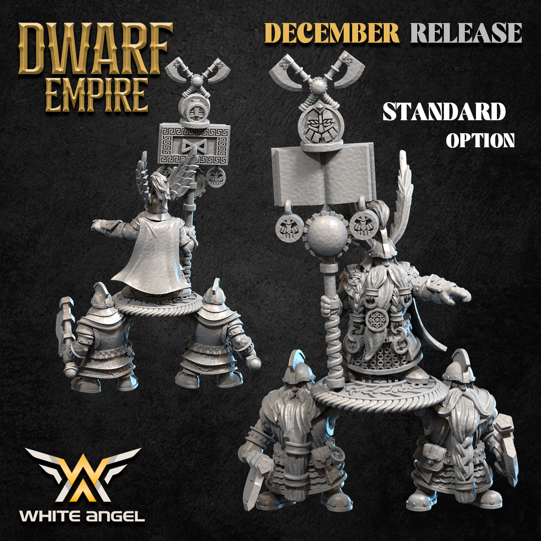 The Great Dwarf Chief | Dwarf Empire | White Angel Miniatures