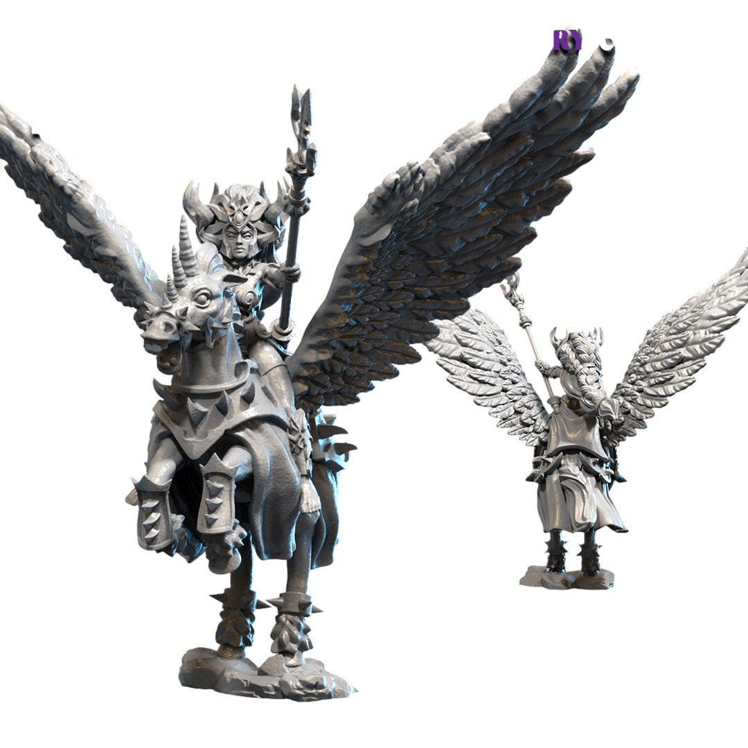 Dark Mother on Pegasus | Slaves of Darkness | White Angel Miniatures