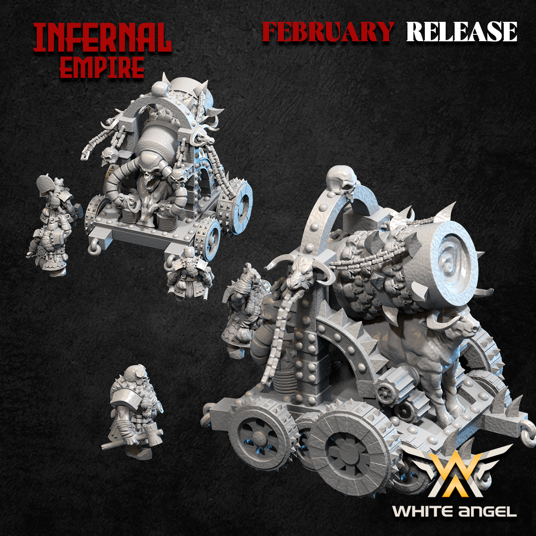 Destructor Cannon | Infernal Empire | White Angel Miniatures