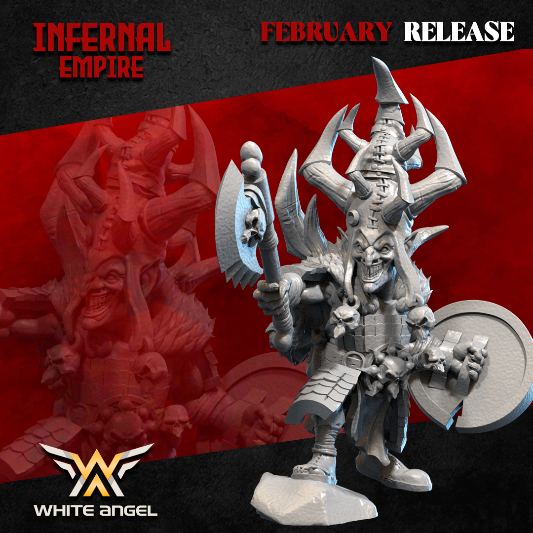 Goblin Commander | Infernal Empire | White Angel Miniatures