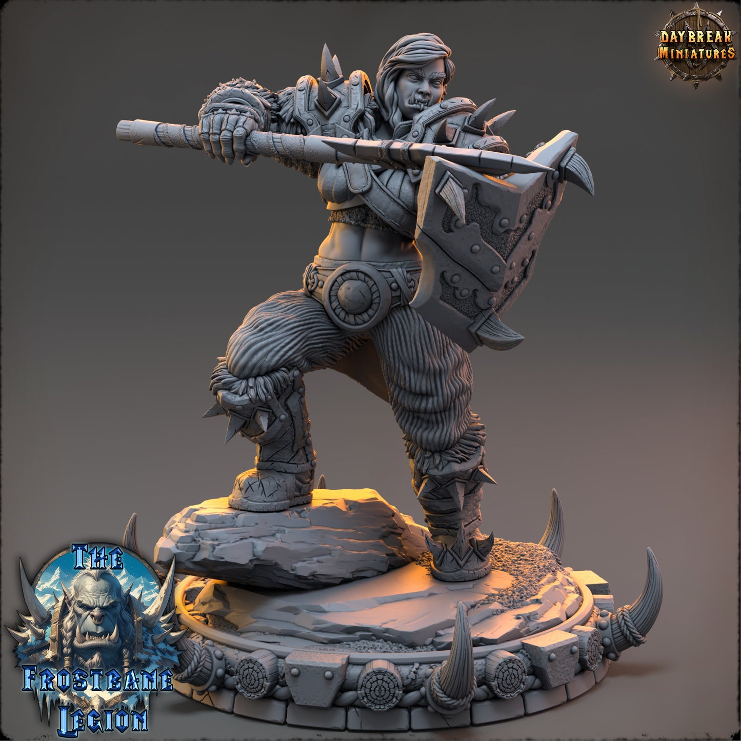 Kaelra Frostvein - The Frostbane Legion