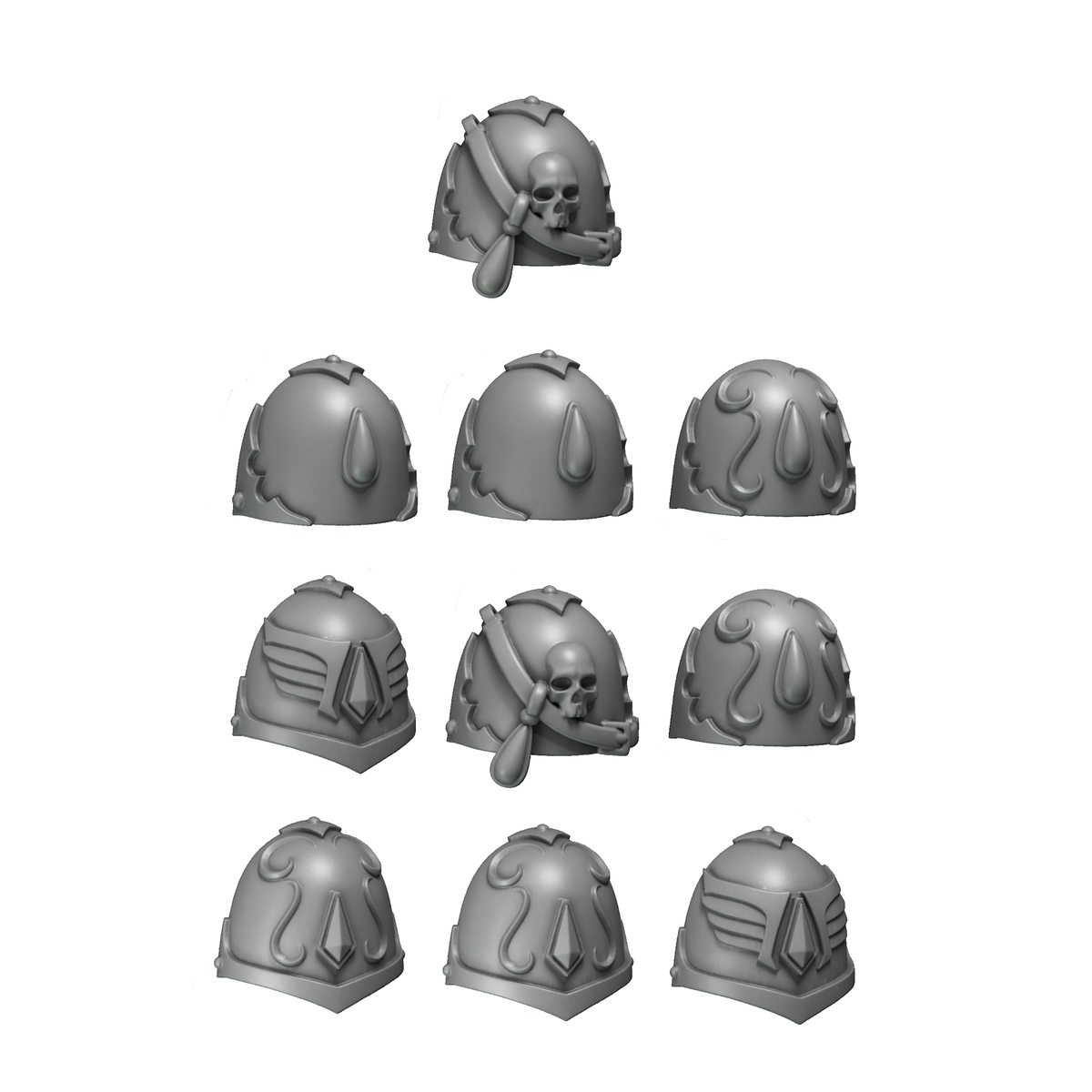 Crimson Lords Ranger Shoulder Pads