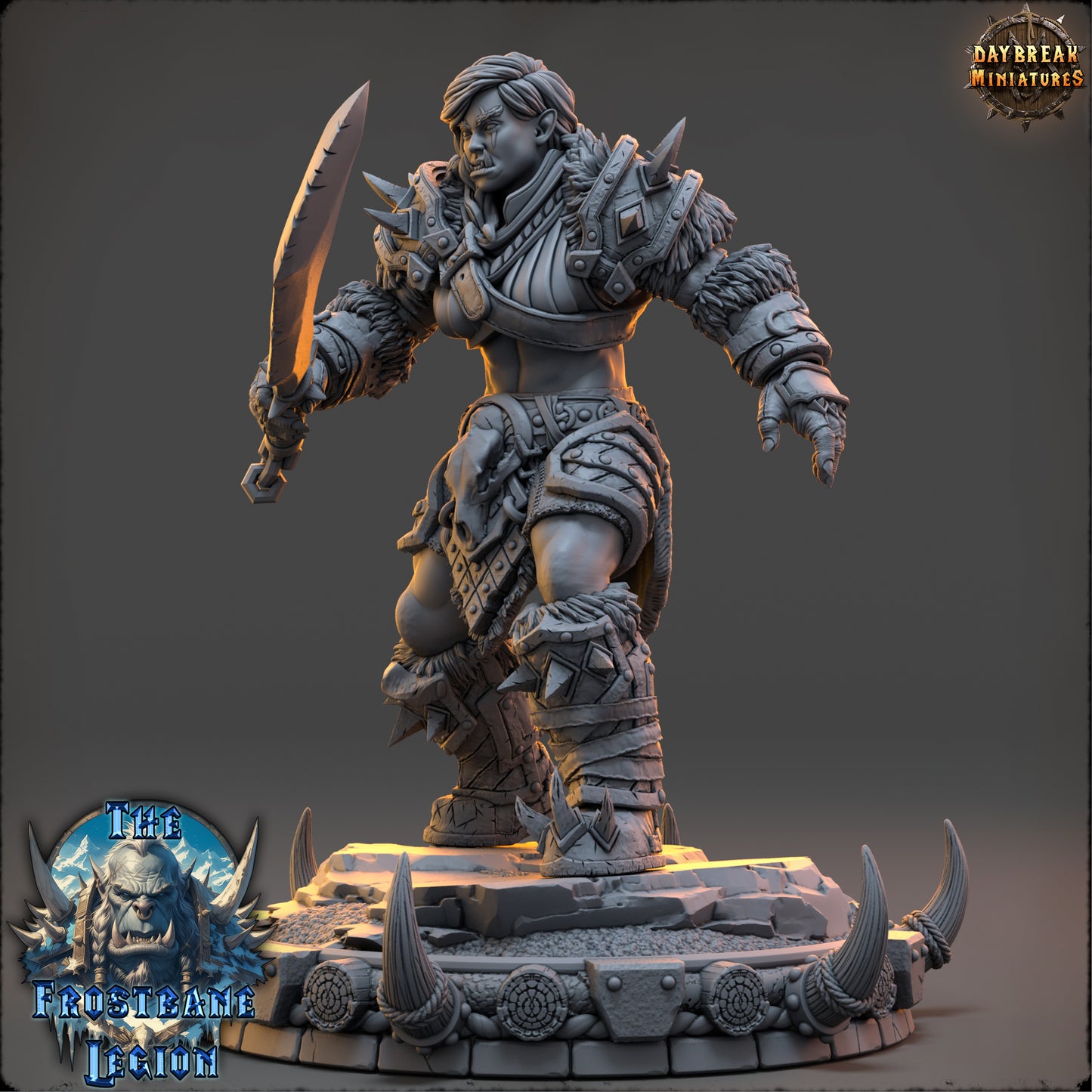 Syrka the Blizzardborn - The Frostbane Legion