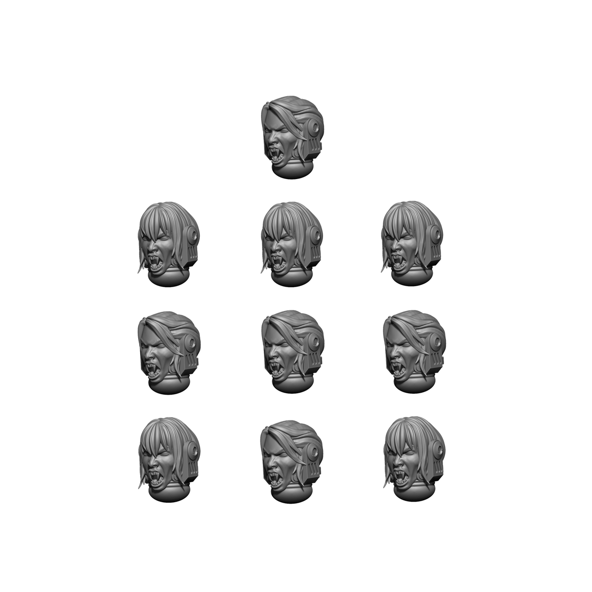 Vampire Female Heads