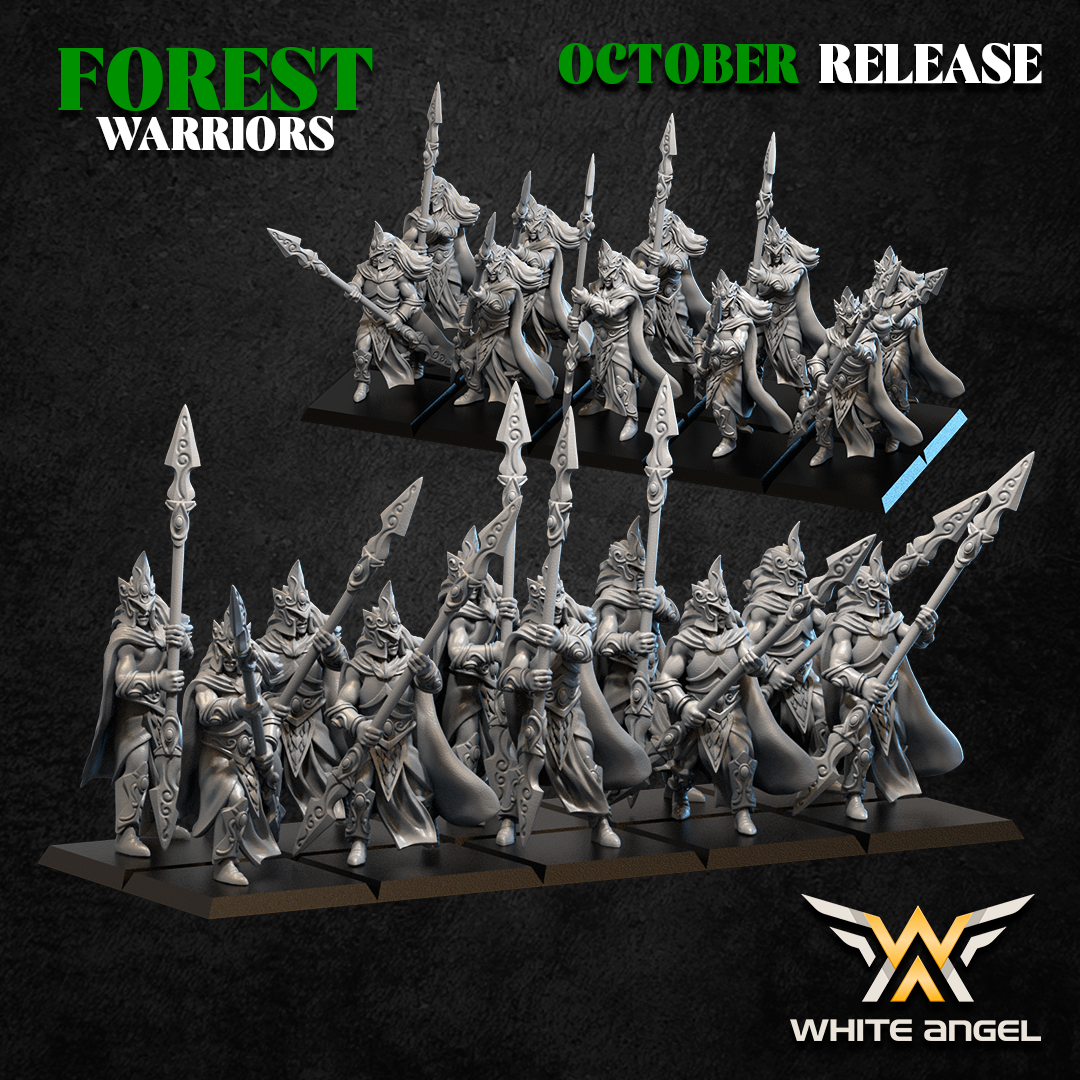 Forest Guardians | Forest Warriors | White Angel Miniatures
