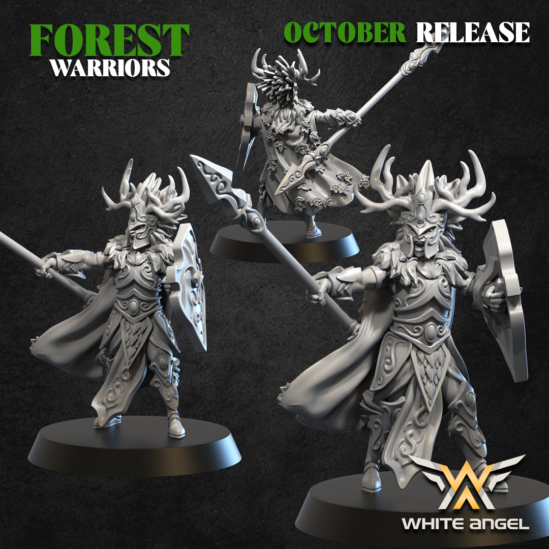 Lord of the Forest | Forest Warriors | White Angel Miniatures