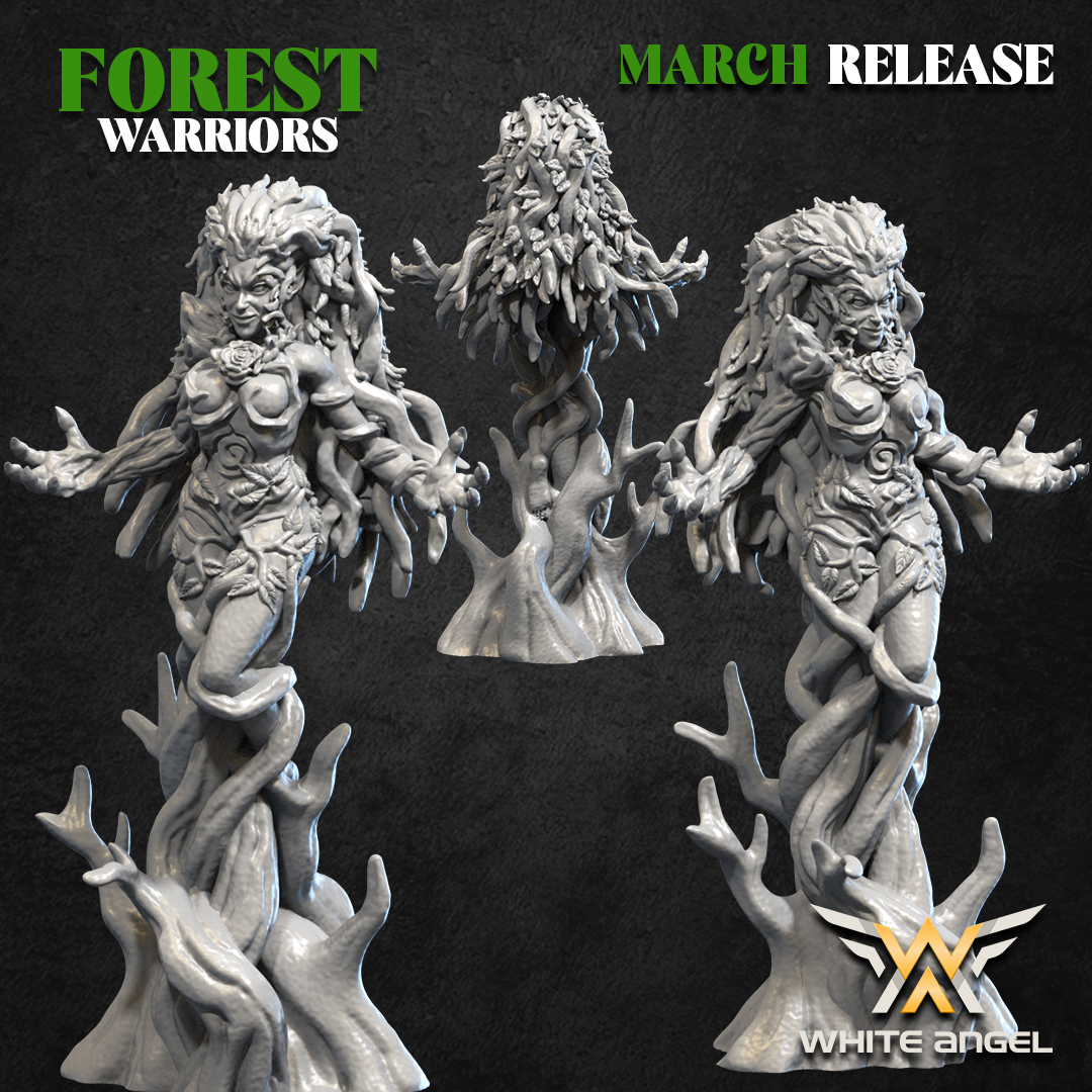 Queen of Nature | Forest Warriors | White Angel Miniatures