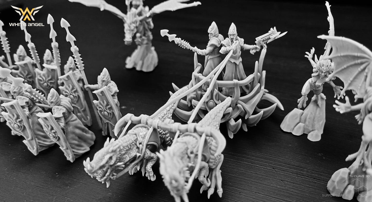 Nightmare Chariot | Slaves of Darkness | White Angel Miniatures
