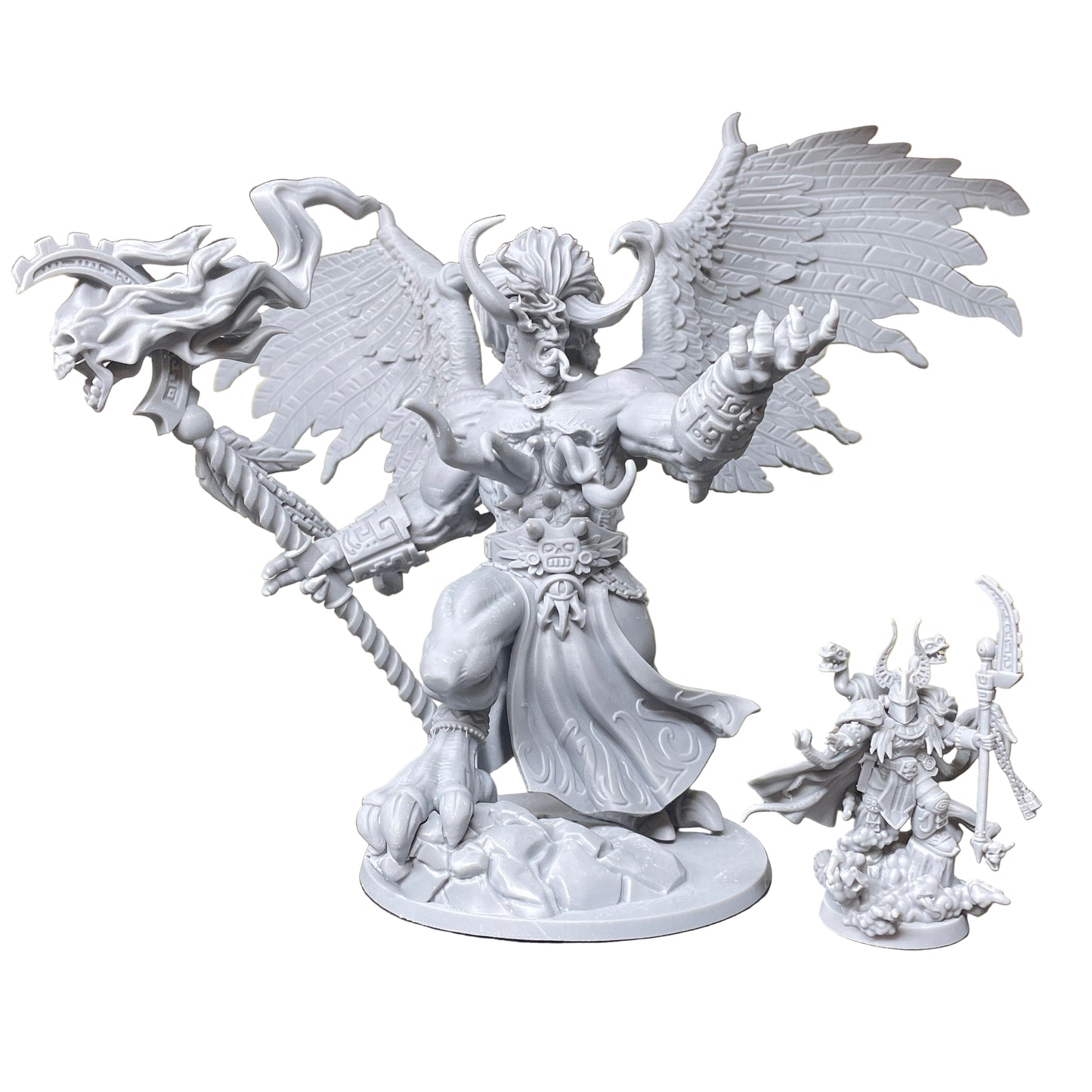 1K Hijos - Prime Magus Rojo - DMG Minis - Tabletop Wargaming Miniature Sci-Fi/Fantasy/Chaos/Daemon/Proxy