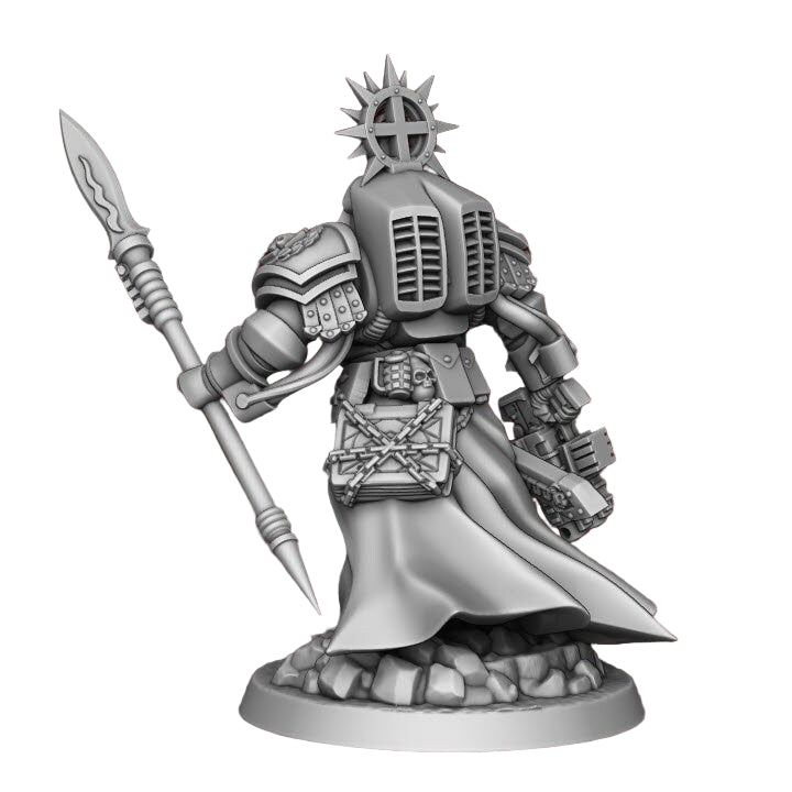 Sons of Spartania - Heavy Documentarian - DMG Minis - Tabletop Wargaming Miniature Sci-Fi/Fantasy/Chaos/Daemon/Proxy