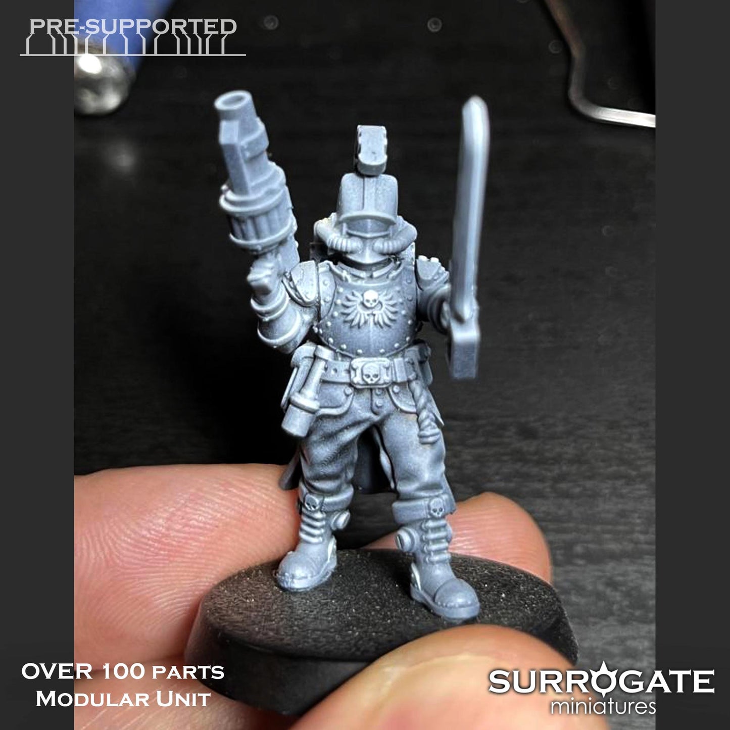 Tempest Battalion (x10) | Surrogate Miniatures | Tabletop Wargaming Miniature Grim Dark Sci-Fi Proxy