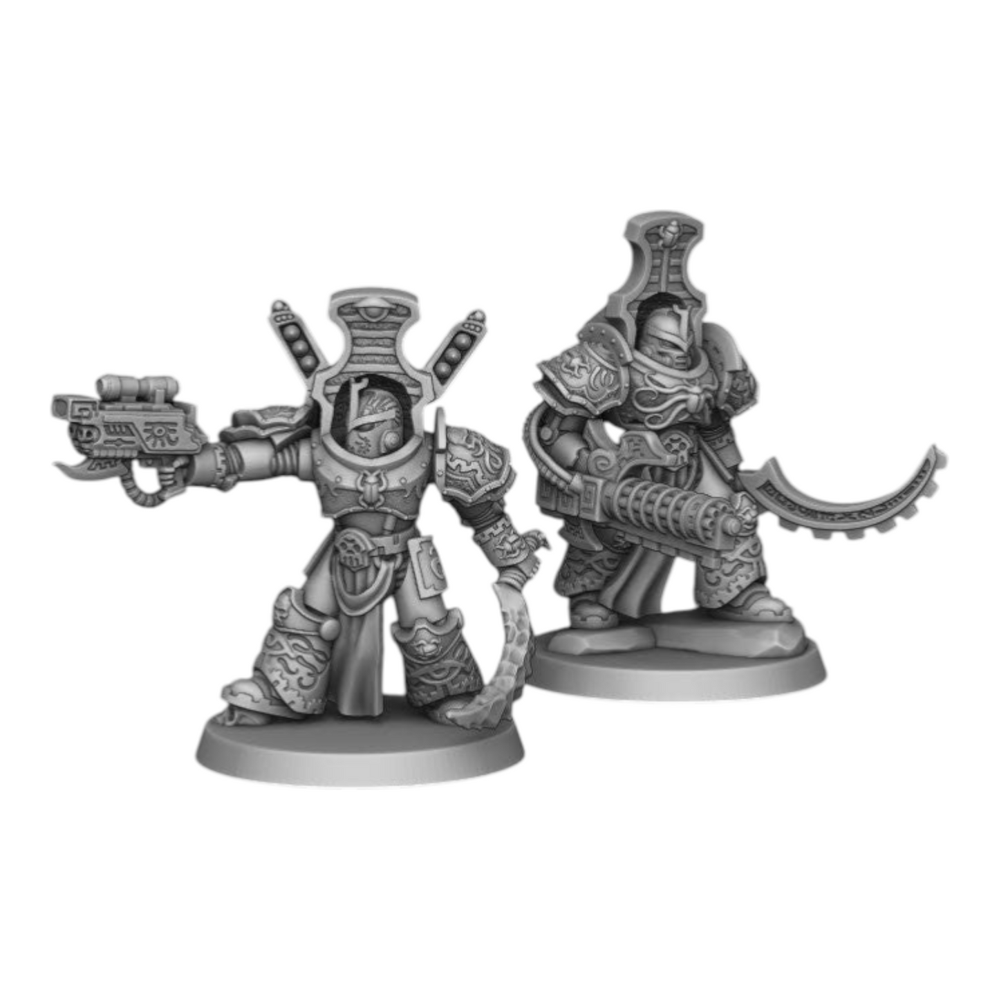 1K Hijos - Escarabas Heavy Soldiers - DMG Minis - Tabletop Wargaming Miniature Sci-Fi/Fantasy/Chaos/Daemon/Proxy/Modular