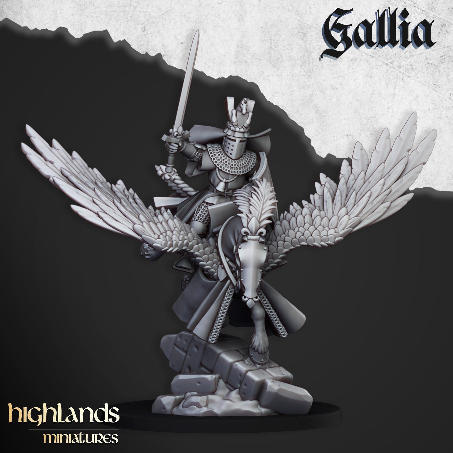 Gallia Knights on Pegasus | Gallia, The Medieval Kingdom