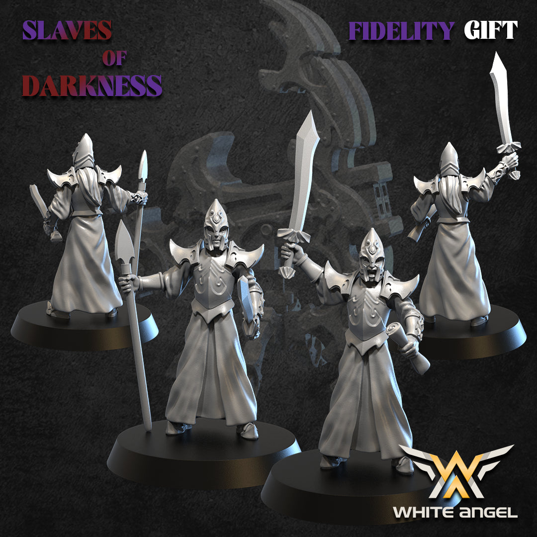 Dark Crossbow and Crew | Slaves of Darkness | White Angel Miniatures