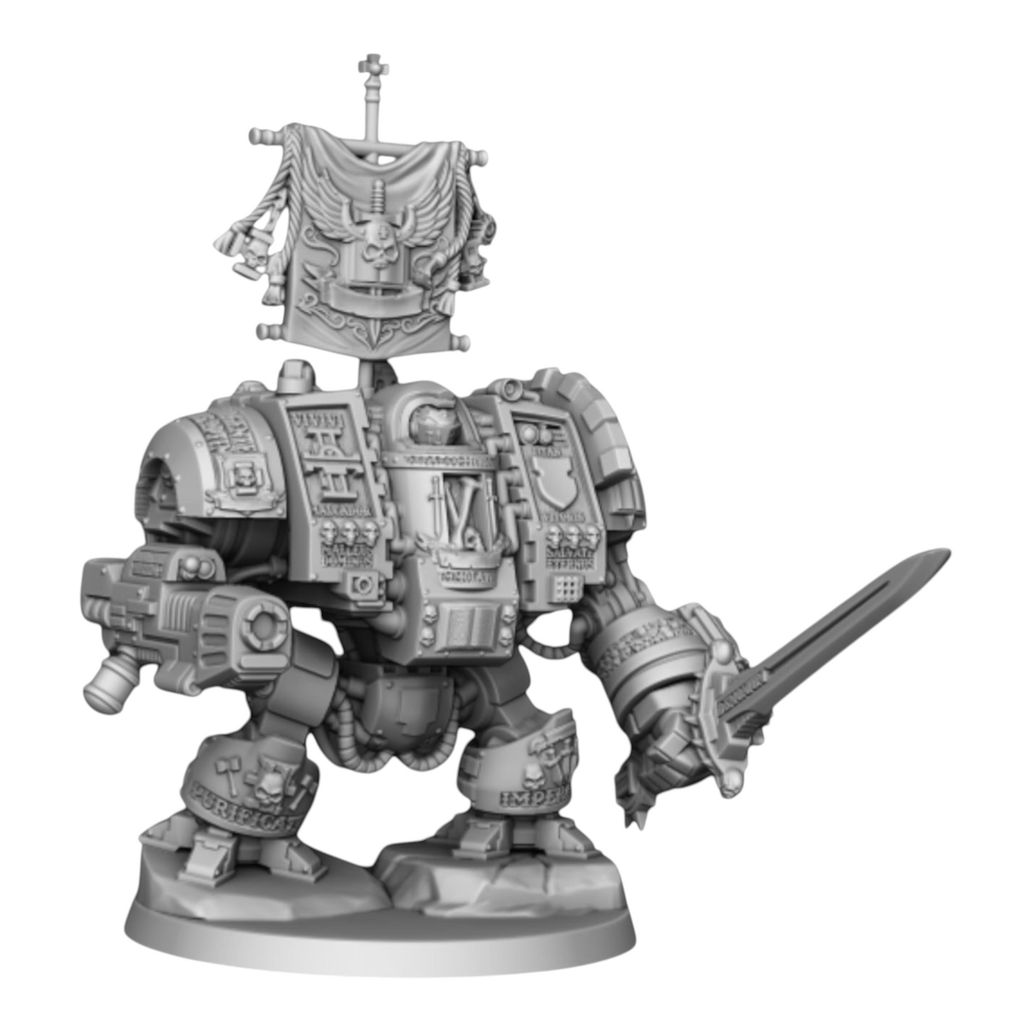 Robotic Walker of Veneration | Silver Wardens