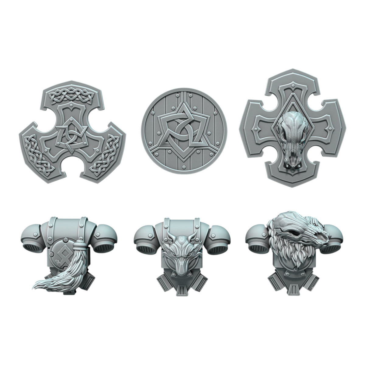 Wolf Rider Miniatures Wolf Riders - Customizable Miniatures with Various Weapons - CT ...