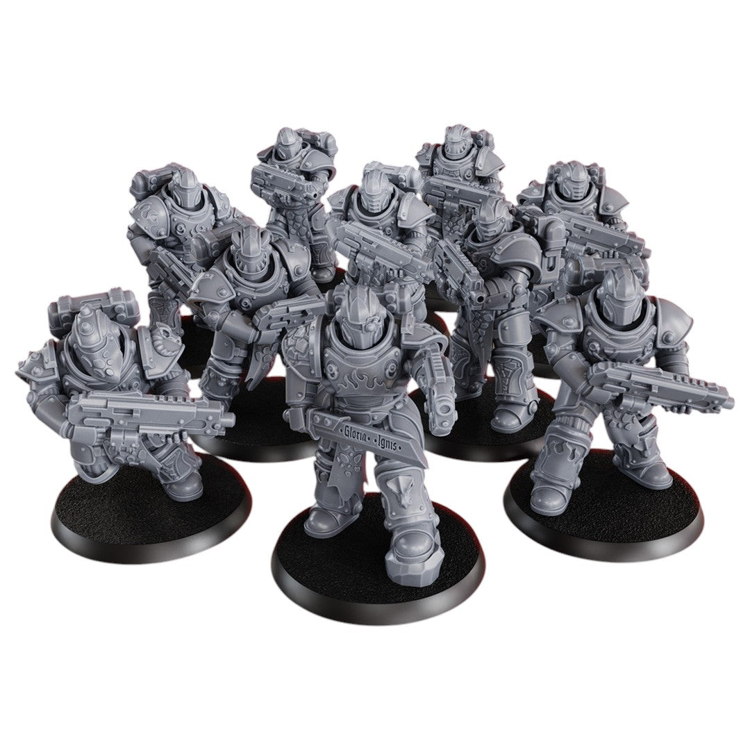 Ignisaurus Clan Warriors Tactical Squad