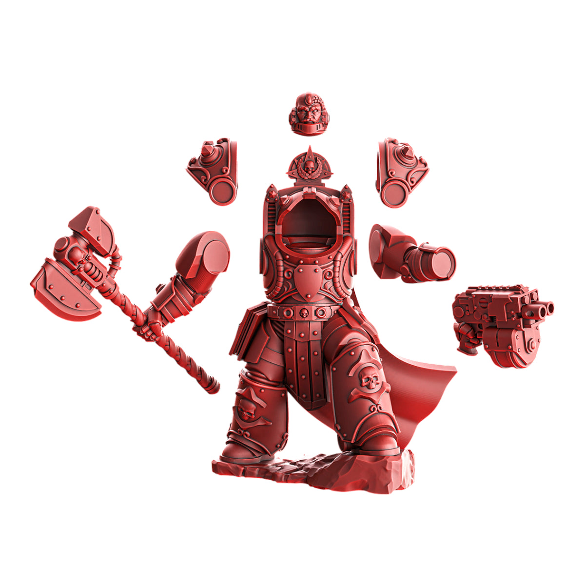 Lord in Destroyer Armor | Crimson Wings