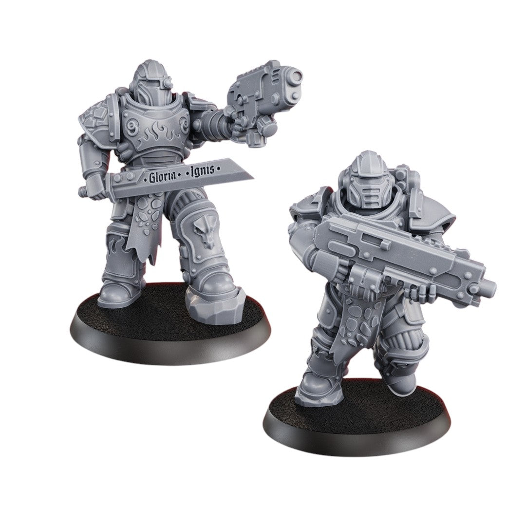 Ignisaurus Clan Warriors Tactical Squad