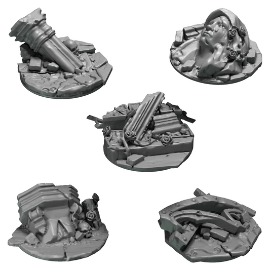 Gothic Style 32mm Base Toppers