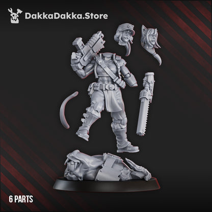 The Ork Slayers Commander | Regius Guard