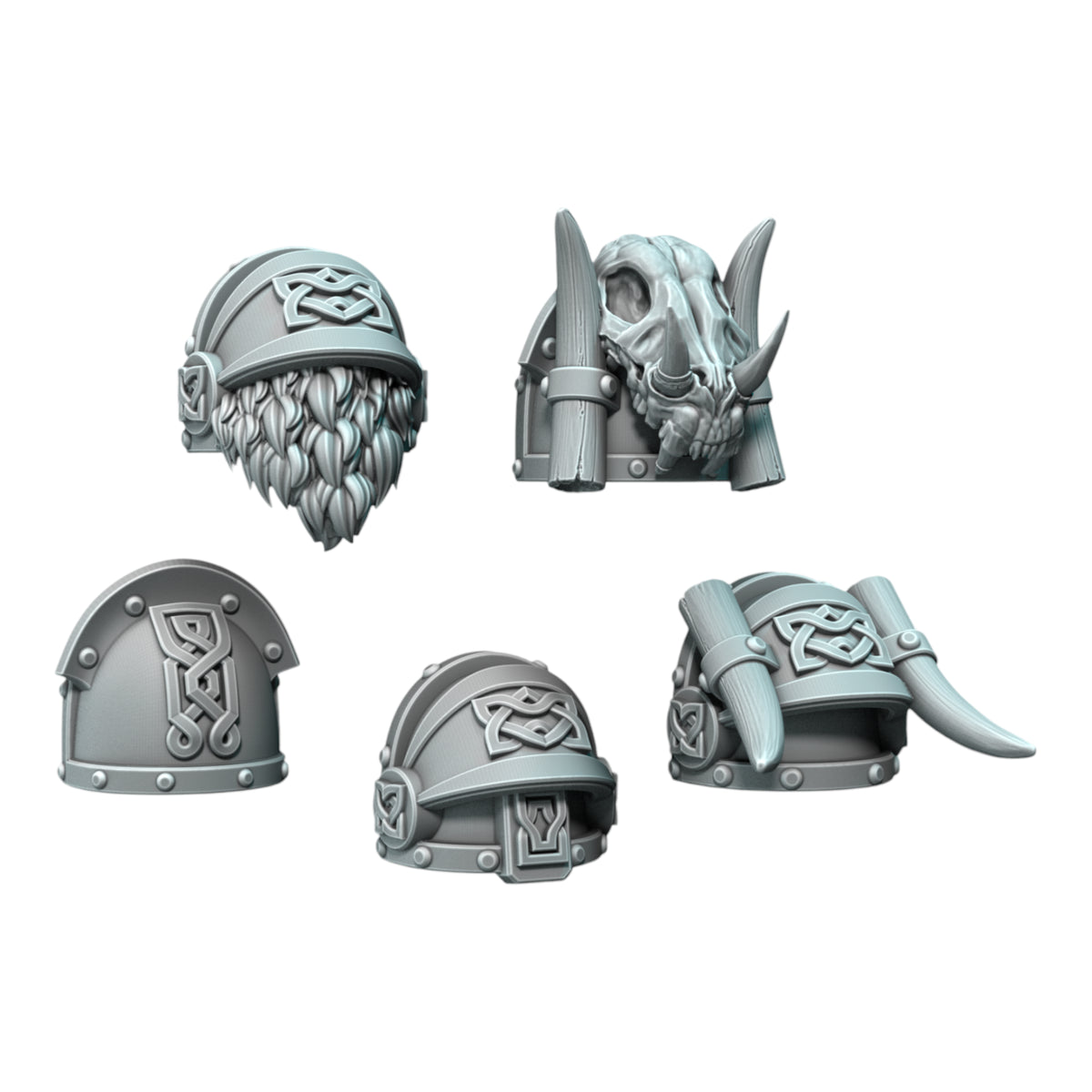 Wolf Rider Miniatures Wolf Riders - Customizable Miniatures with Various Weapons - CT ...