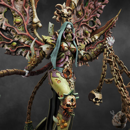 Morticia, The Morbid Queen - DakkaDakka.store - Tabletop Wargaming Miniature Grim-Dark Sci-Fi Proxy