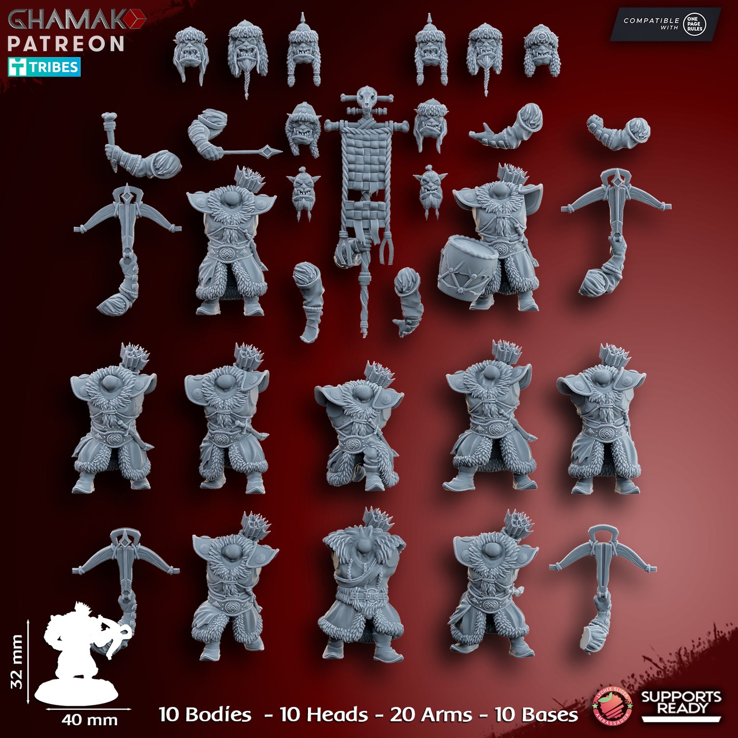 Orc Arbans with crossbow | Ghamak