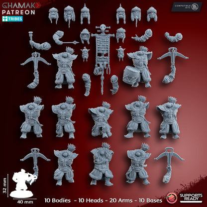 Orc Arbans with crossbow | Ghamak