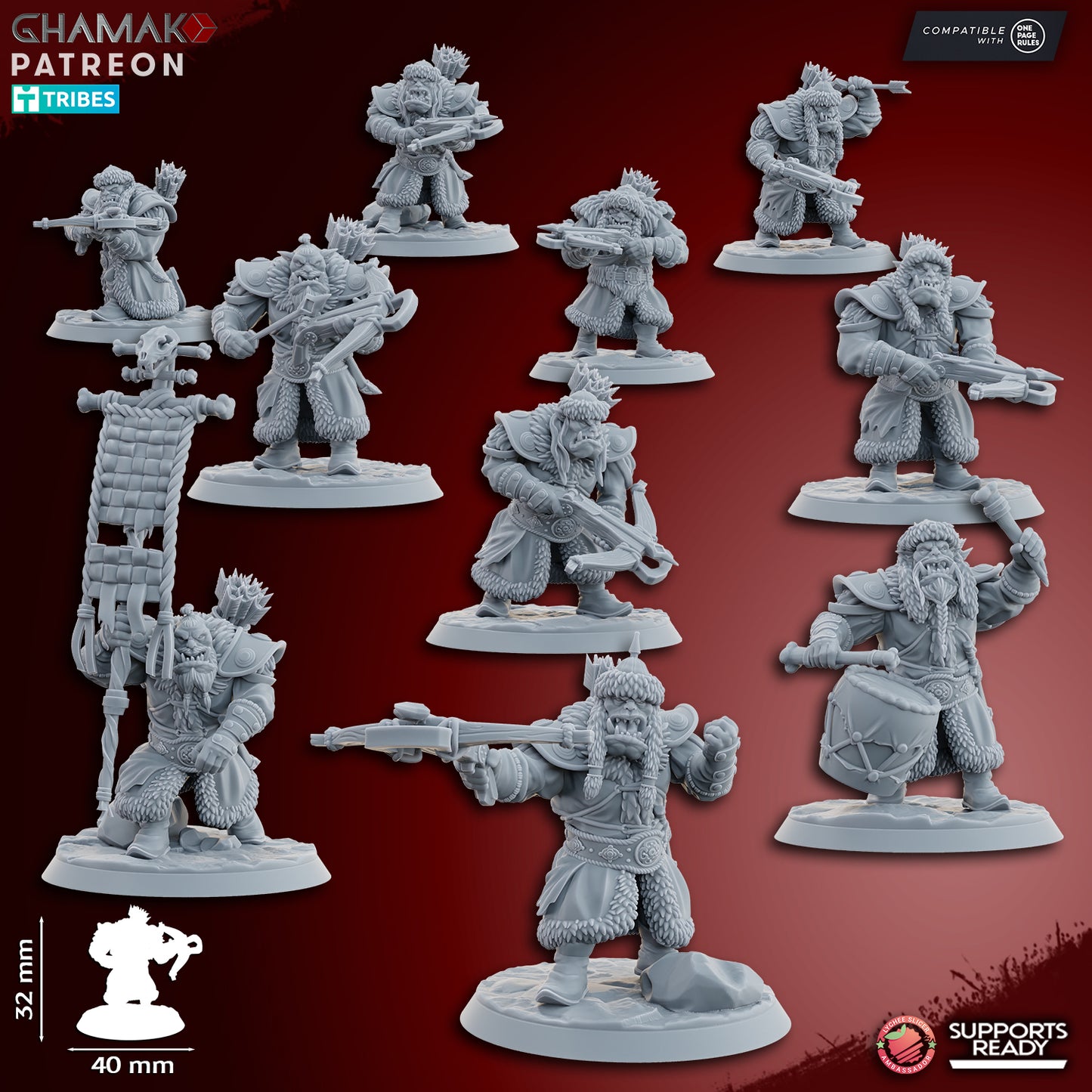 Orc Arbans with crossbow | Ghamak