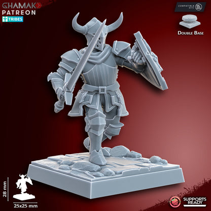 Taurus knights on foot | Ghamak