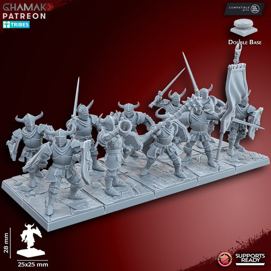 Taurus knights on foot | Ghamak