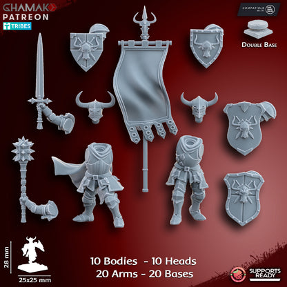 Taurus knights on foot | Ghamak