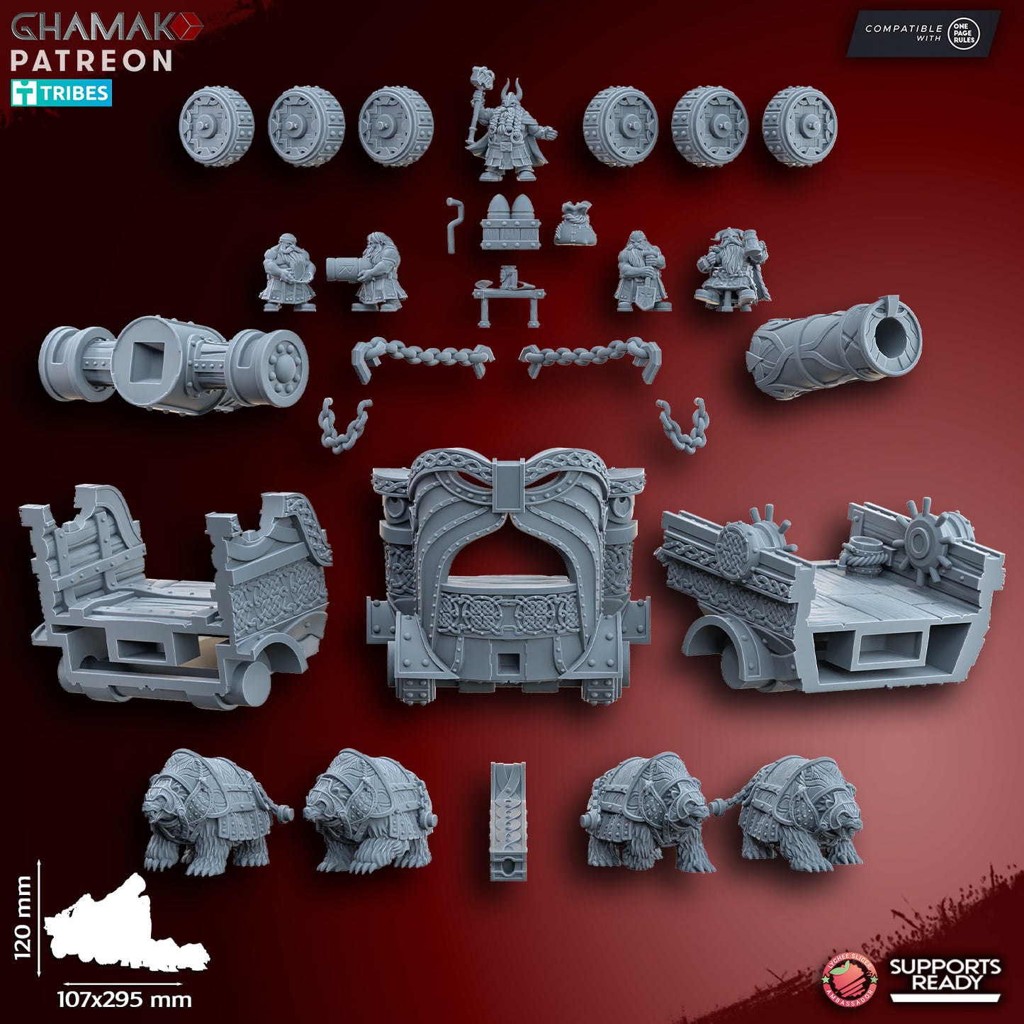 Dwarven Giant Siege Cannon | Ghamak