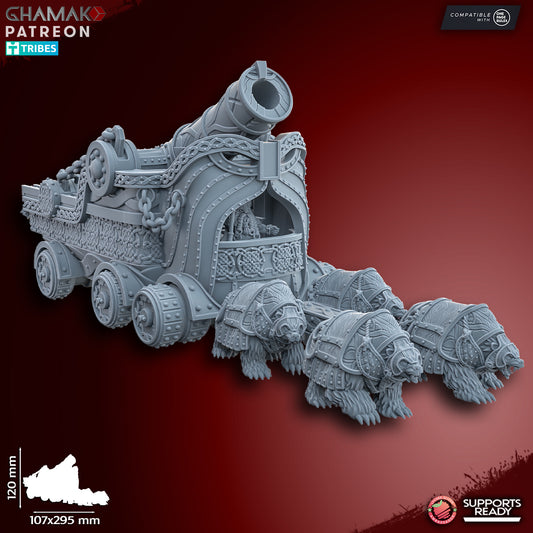 Dwarven Giant Siege Cannon | Ghamak