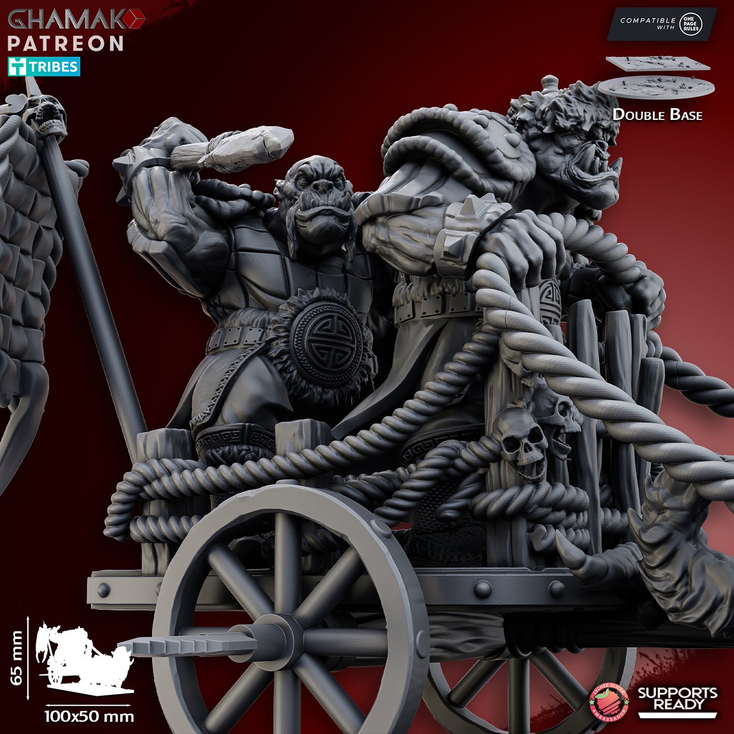 Orcs on wild boars chariot | Ghamak