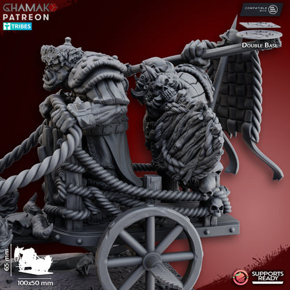 Orcs on wild boars chariot | Ghamak