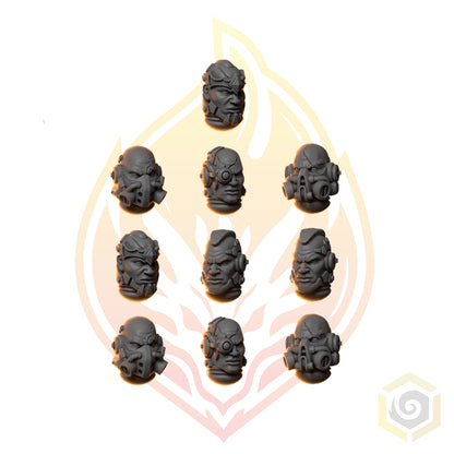 AW Heads Set 1