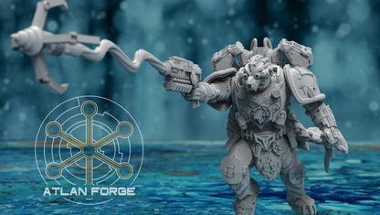 Asgardian Ravagers - Atlan Forge - Tabletop Wargaming Miniature Sci-Fi Proxy Modular