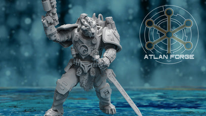 Asgardian Ravagers - Atlan Forge - Tabletop Wargaming Miniature Sci-Fi Proxy Modular