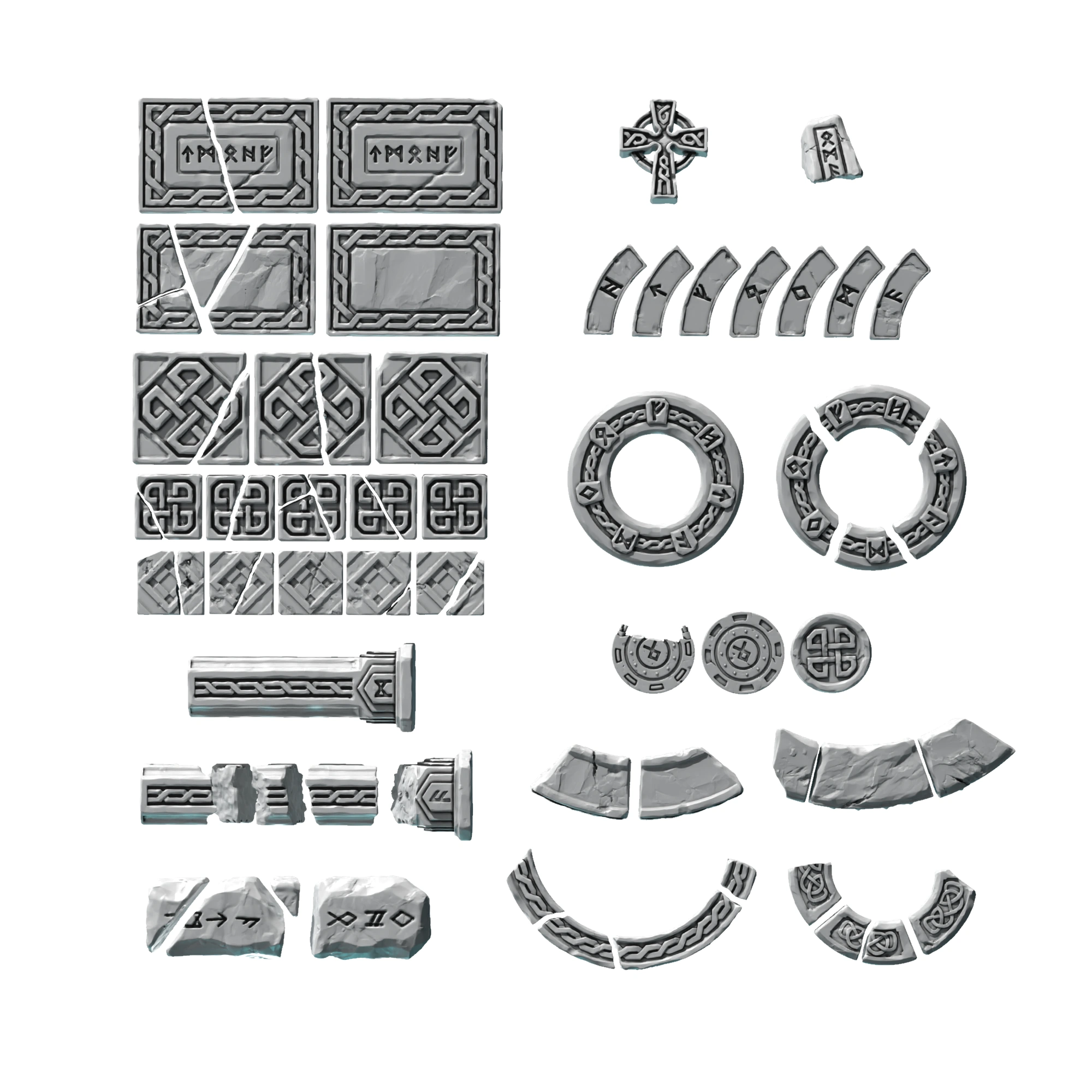 Space Wolves Bits (Compatible) | Primal Hounds Basing Bits 1 - CT ...